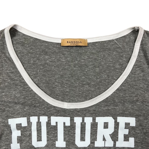 Ragdoll Maternity Future Baller Football Jersey Pregnancy Tee - Size S - Picture 2 of 5